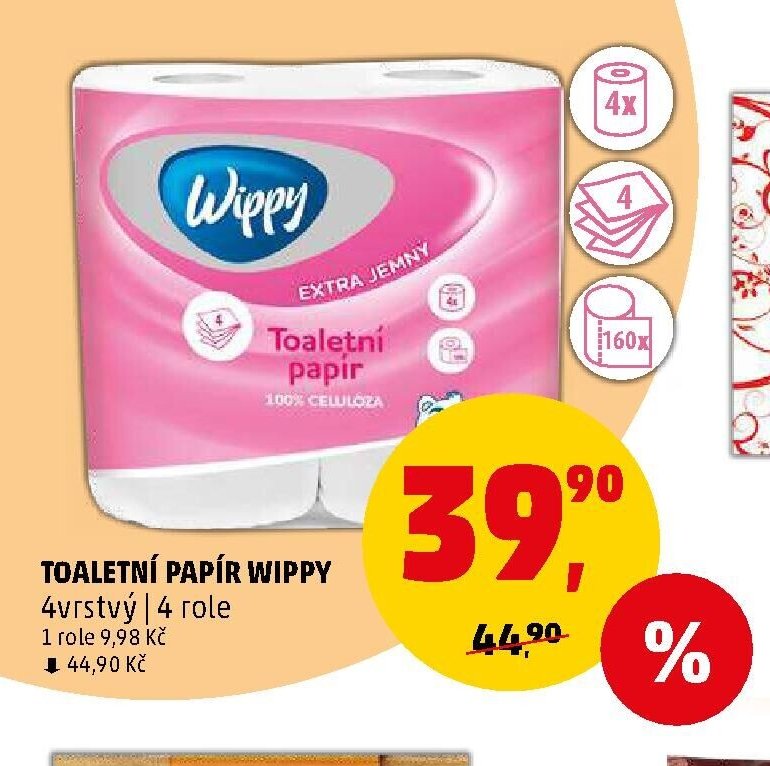 Toaletní papír Wippy
