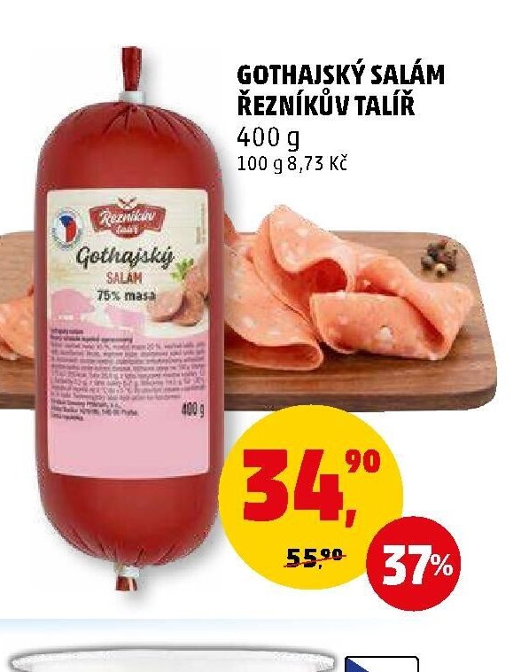Gothajský salám Řezníkův talíř
