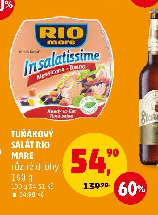 TUŇÁKOVÝ SALÁT RIO MARE