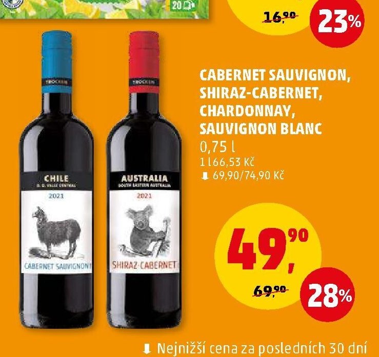 CABERNET SAUVIGNON, SHIRAZ-CABERNET, CHARDONNAY, SAUVIGNON BLANC