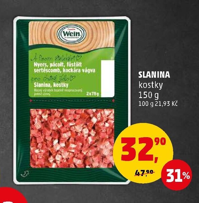 SLANINA kostky