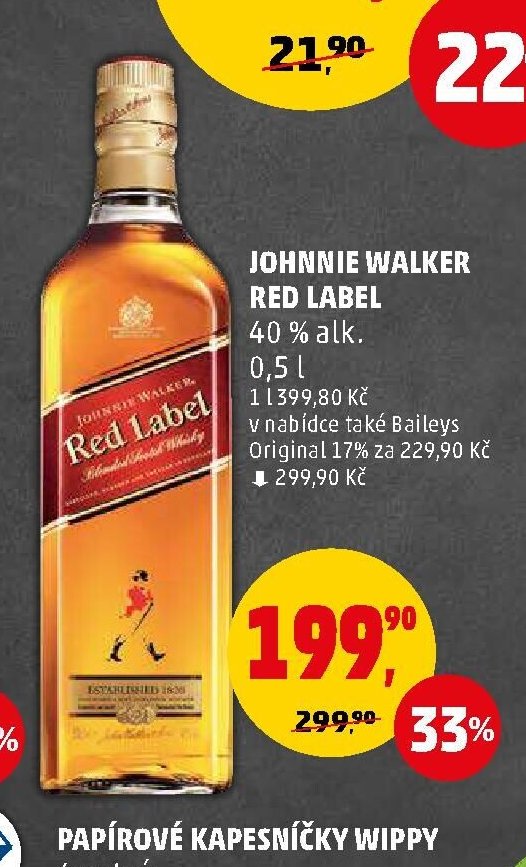 JOHNNIE WALKER RED LABEL