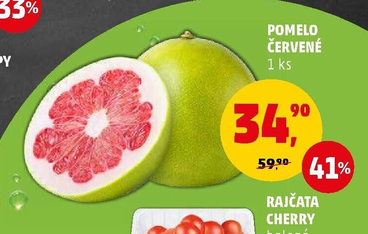 POMELO ČERVENÉ