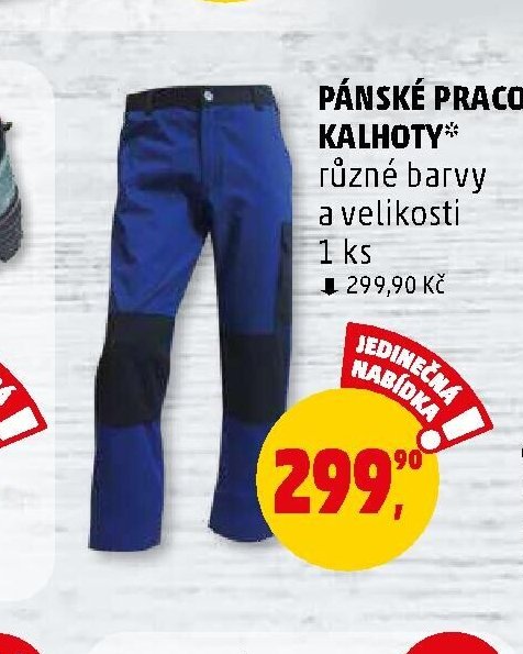 PÁNSKÉ PRACOVNÍ KALHOTY