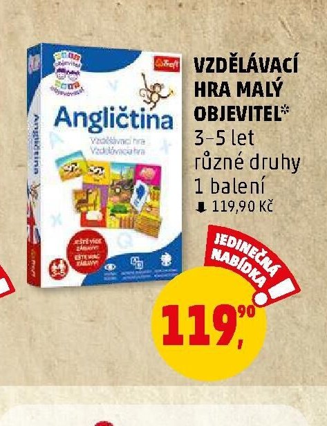 Vzdělávací hra Objevitel