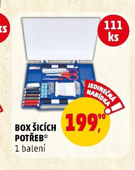 Box šicích potřeb