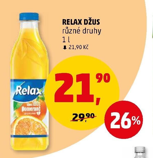 RELAX DŽUS různé druhy