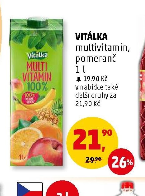 VITÁLKA multivitamín, pomeranč