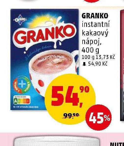 GRANKO instantní kakaový nápoj