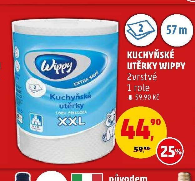 Kuchyňské utěrky Wippy