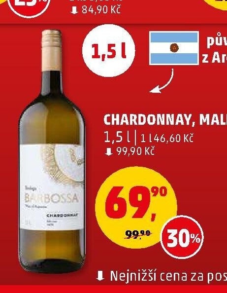 Chardonnay, Malbec