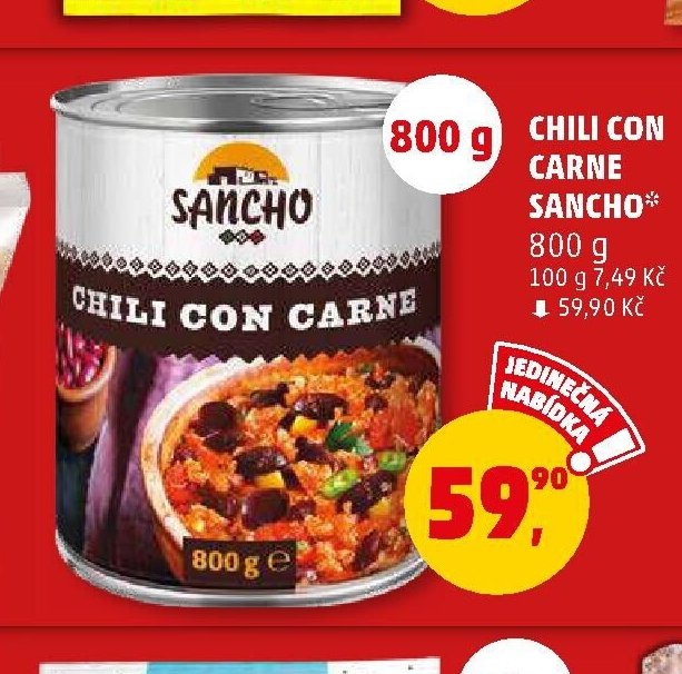 Chili con carne Sancho