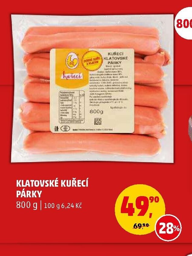 KLATOVSKÉ KUŘECÍ PÁRKY