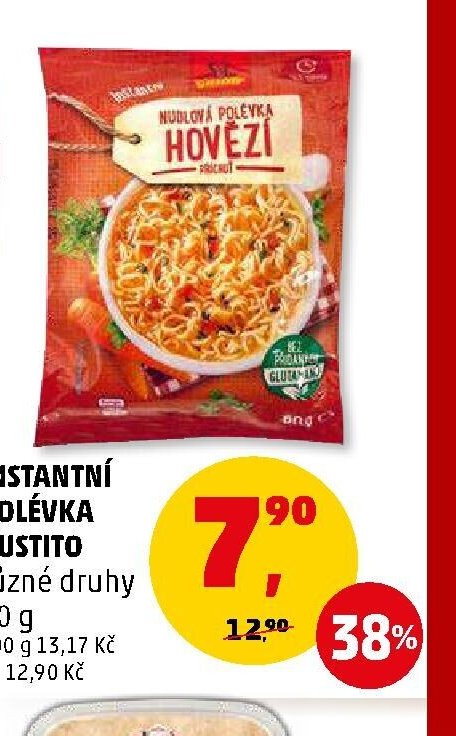 Instantní polévka Gustito