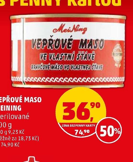 Vepřové maso Meining
