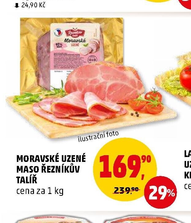 Moravské uzené maso řezníkův talíř