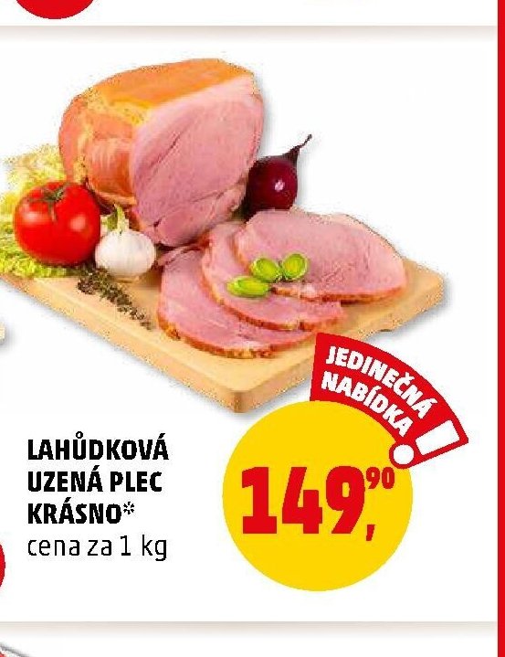 Lahůdková uzená plec krásno