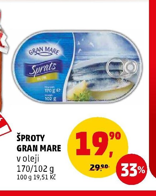 Šproty Gran Mare