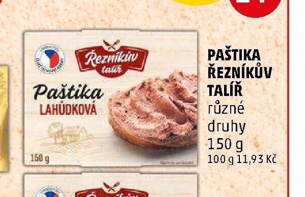 Paštika lahůdková Řezníkův talíř