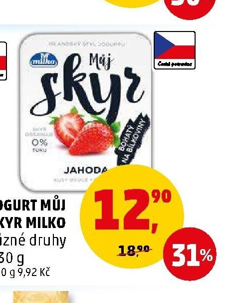Jogurt Můj Skyr Milko