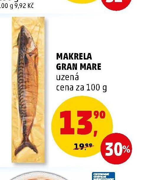 Makrela Gran Mare uzená