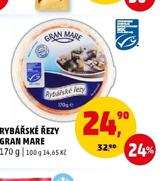 Rybářské řezy Gran Mare