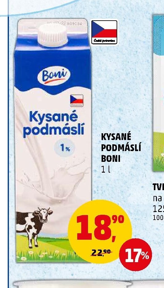 Kysané podmáslí Boni 1 l