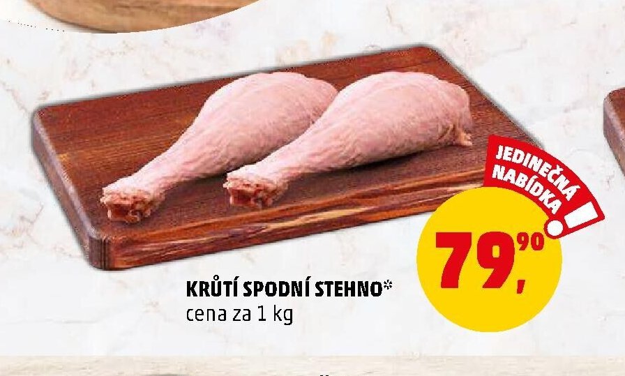 Krůtí spodní stehno
