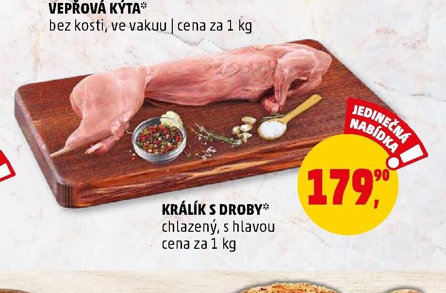 Králík s droby