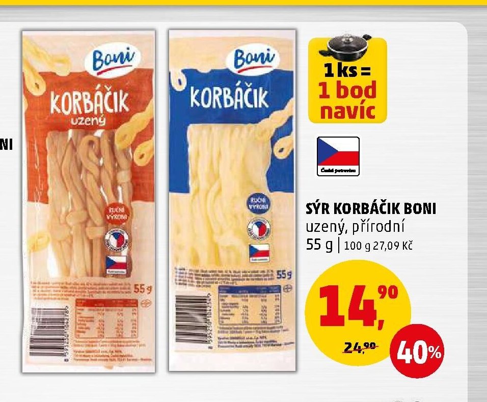 Sýr Korbáčik Boni
