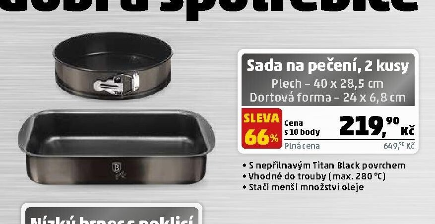 Sada na pečení, 2 kusy