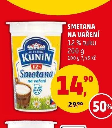 SMETANA NA VAŘENÍ