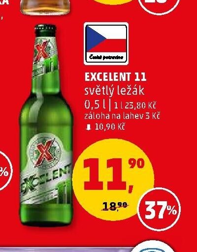 EXCELENT 11 SVĚTLÝ LEŽÁK