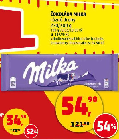 Čokoláda Milka