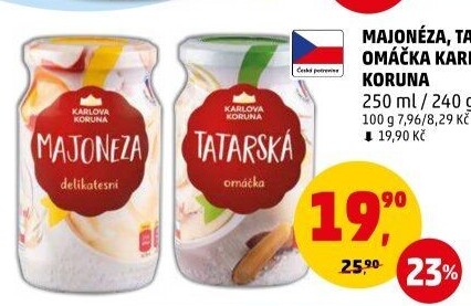 Majonéza Karlova Koruna