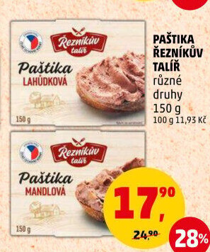 Paštika Řezníkův talíř