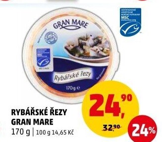 Řezy rybářské Gran Mare