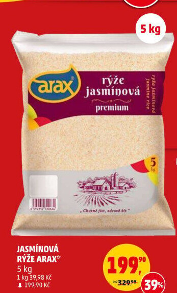Rýže jasmínová Arax