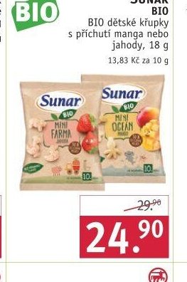 Sunar BIO dětské křupky