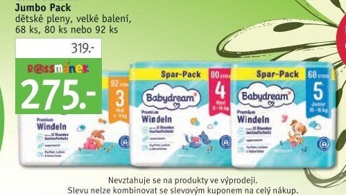 Babydream Jumbo Pack