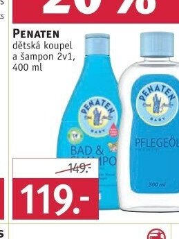 Penaten dětská koupel a šampon 2v1