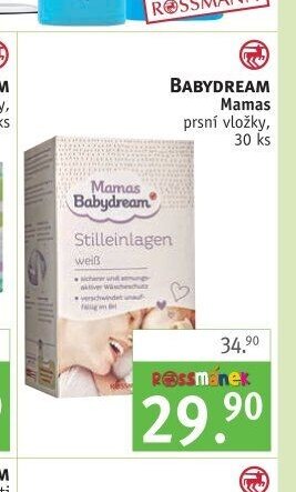 Babydream Mamas prsní vložky
