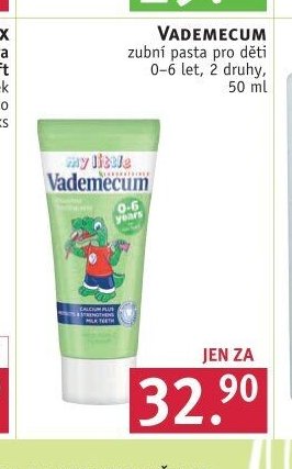 Vademecum zubní pasta pro děti