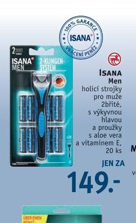 Isana Men holicí strojky