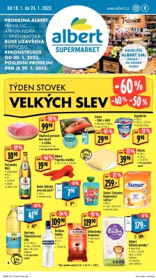 akční leták Albert 18.1.2023-24.1.2023