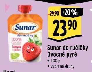 Kapsička do ručičky Ovocný příkrm Sunar