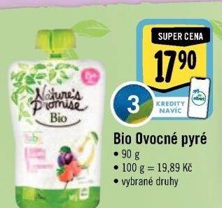 Kapsička ovocná 100% Bio Baby Nature'
