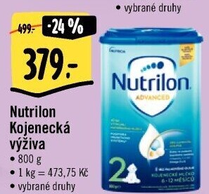 Kojenecká výživa Nutrilon