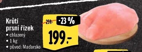 Krůtí prsní řízky