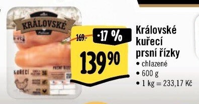 Kuřecí prsní řízky královské Albert